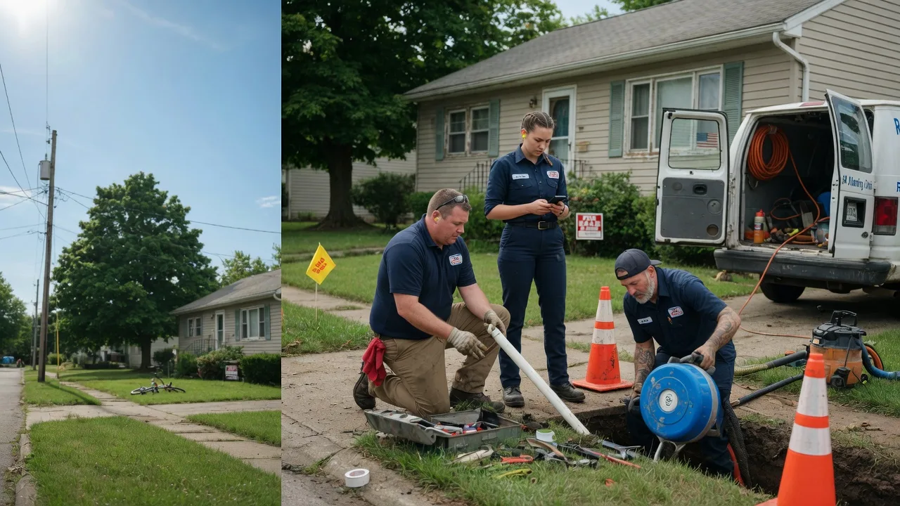 Sewer Line Repair in New Middletown, OH near me